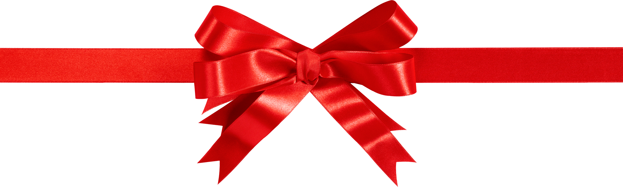 Red Gift Ribbon Bow 